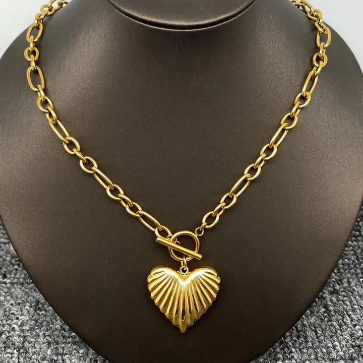 Wren Heart Neckace