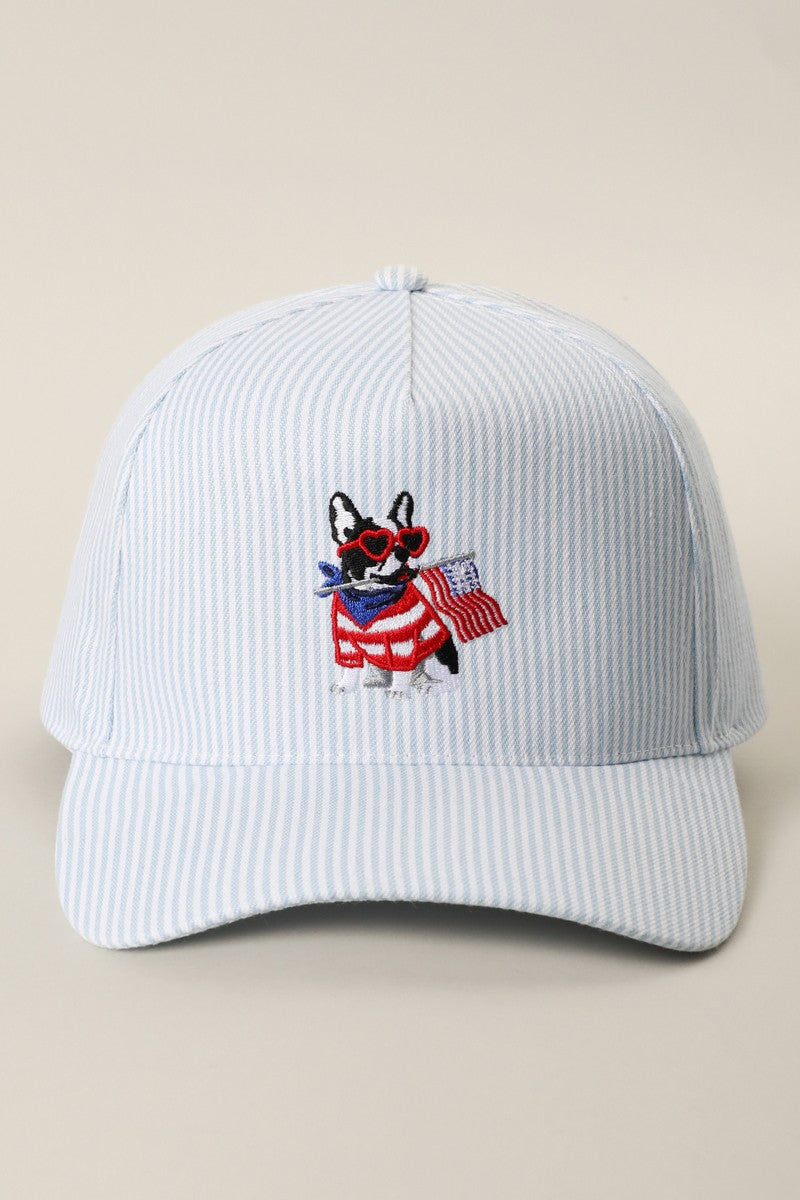 Trucker-Frenchie USA blue