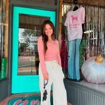 Olivia Light Pink Basic Top