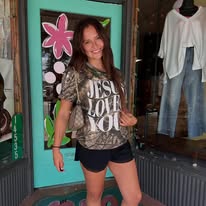 Christi Jesus Loves You Tee