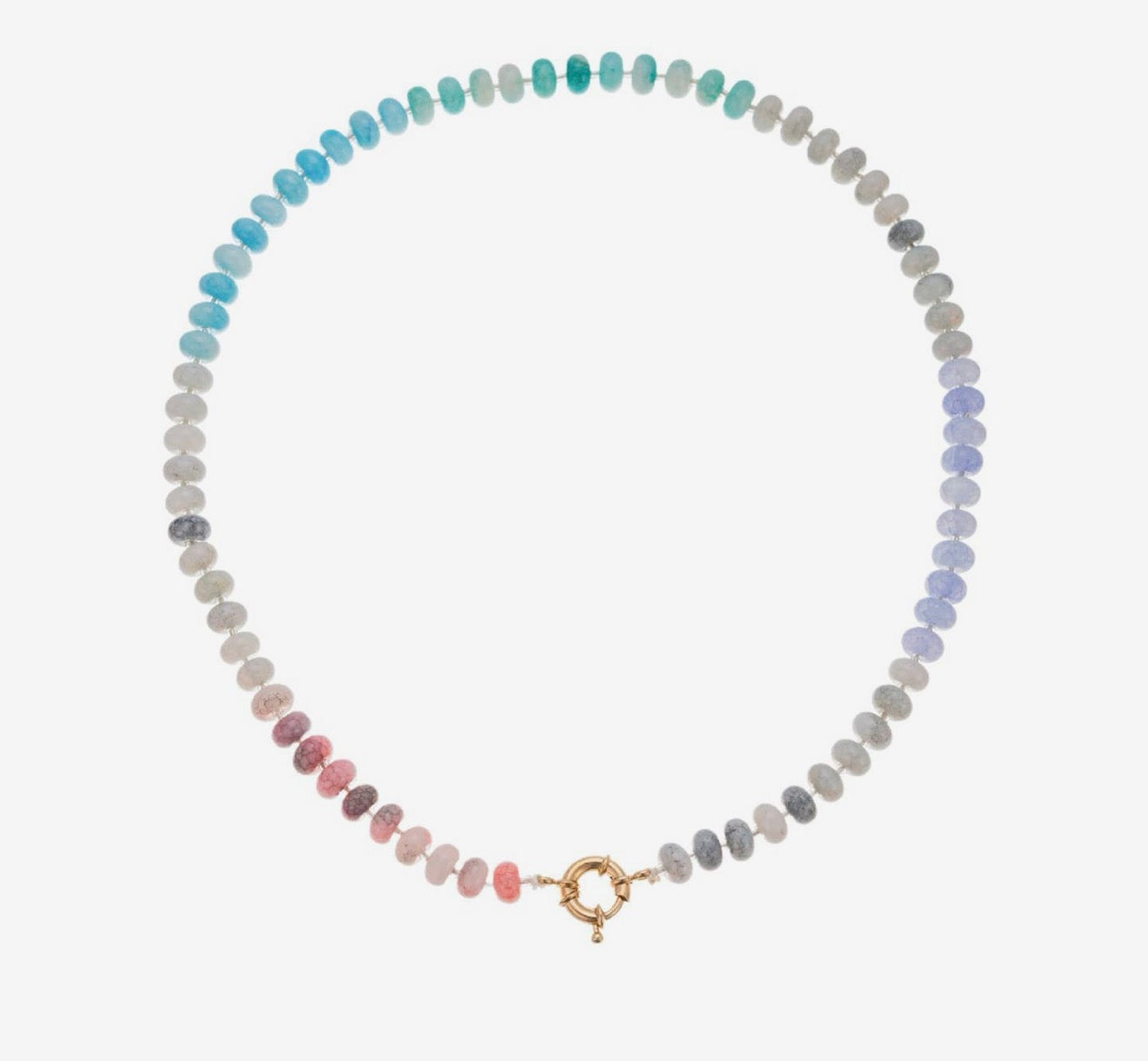Avery Charm Purple Necklace
