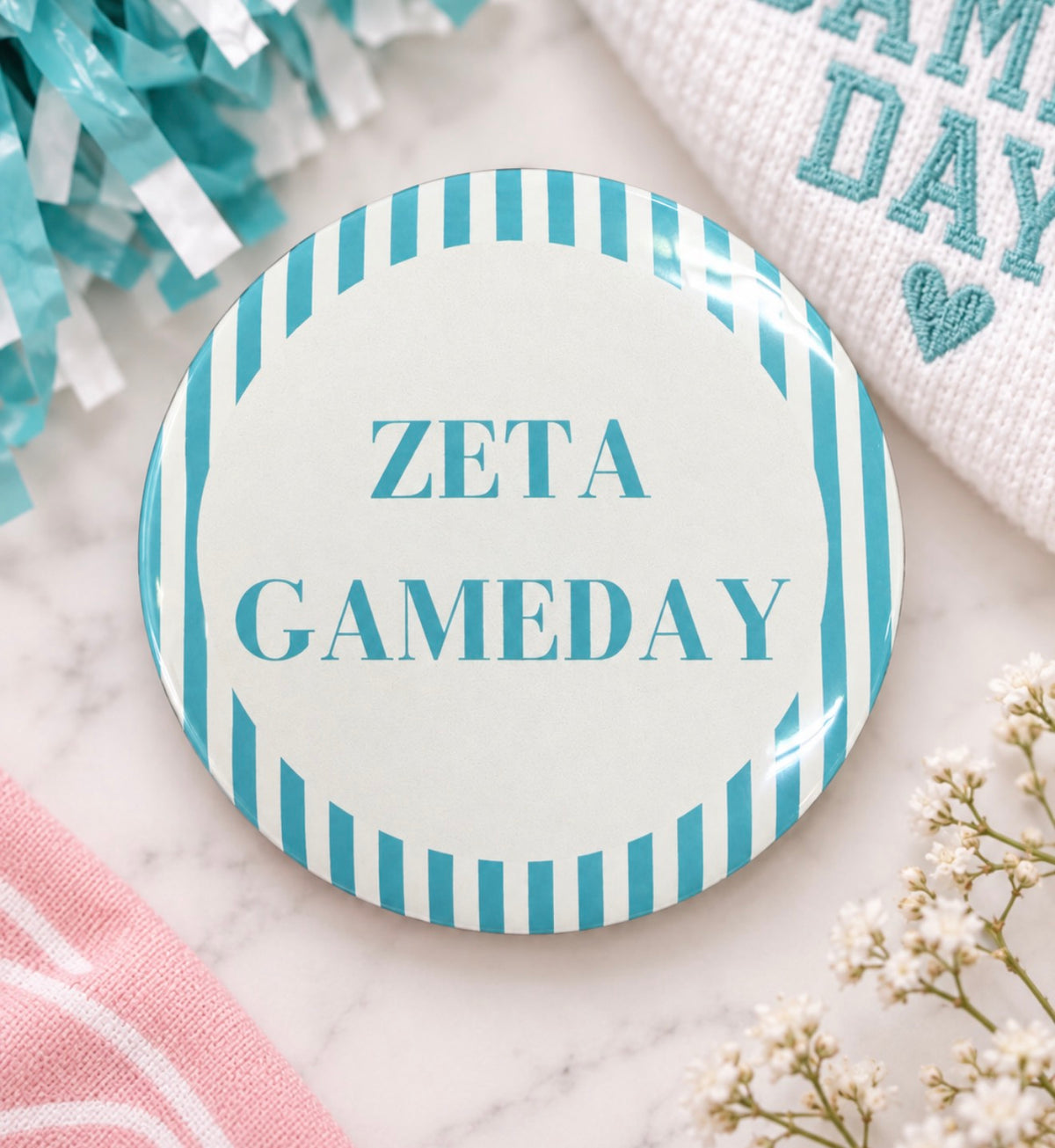 Zeta Game day Button