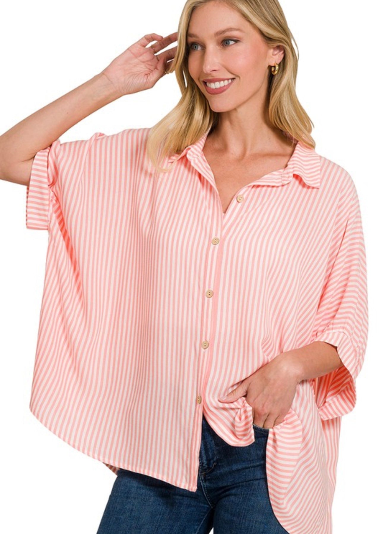 Daisy Lane Button Down