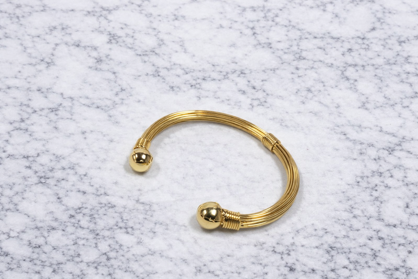 Pam Gold Aline Cuff Bracelet