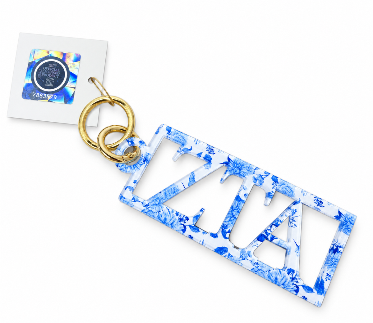 Zeta Acrylic Keychain