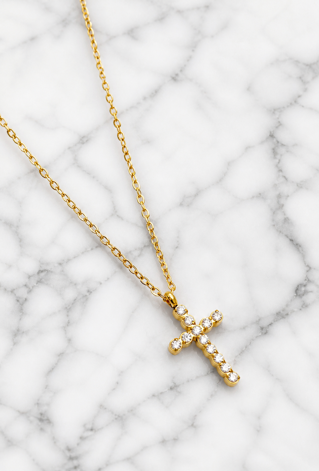 Nova mini Cross Necklace