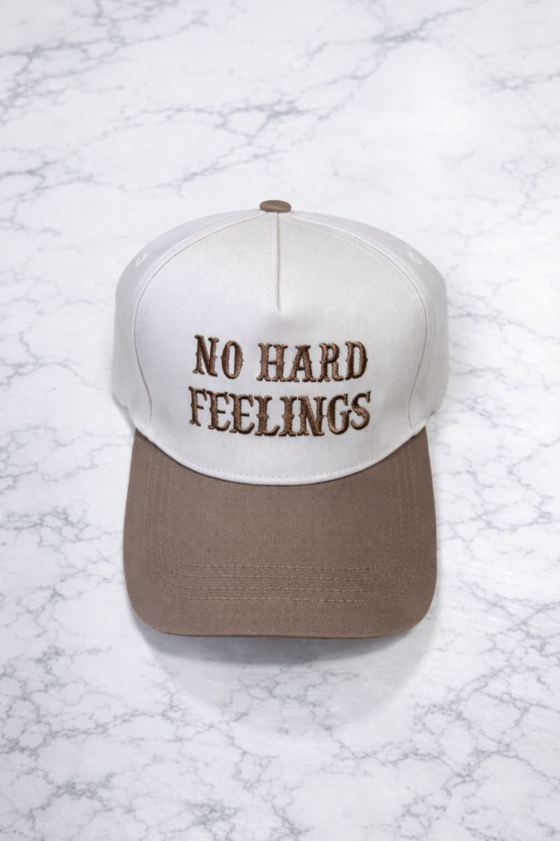 No Hard Feelings Hat - Mocha