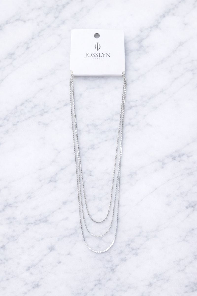 Katelyn Triple Layer Chain Necklace