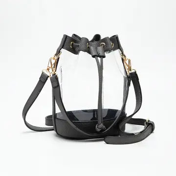 Goldie Soid Gray Faux Purse