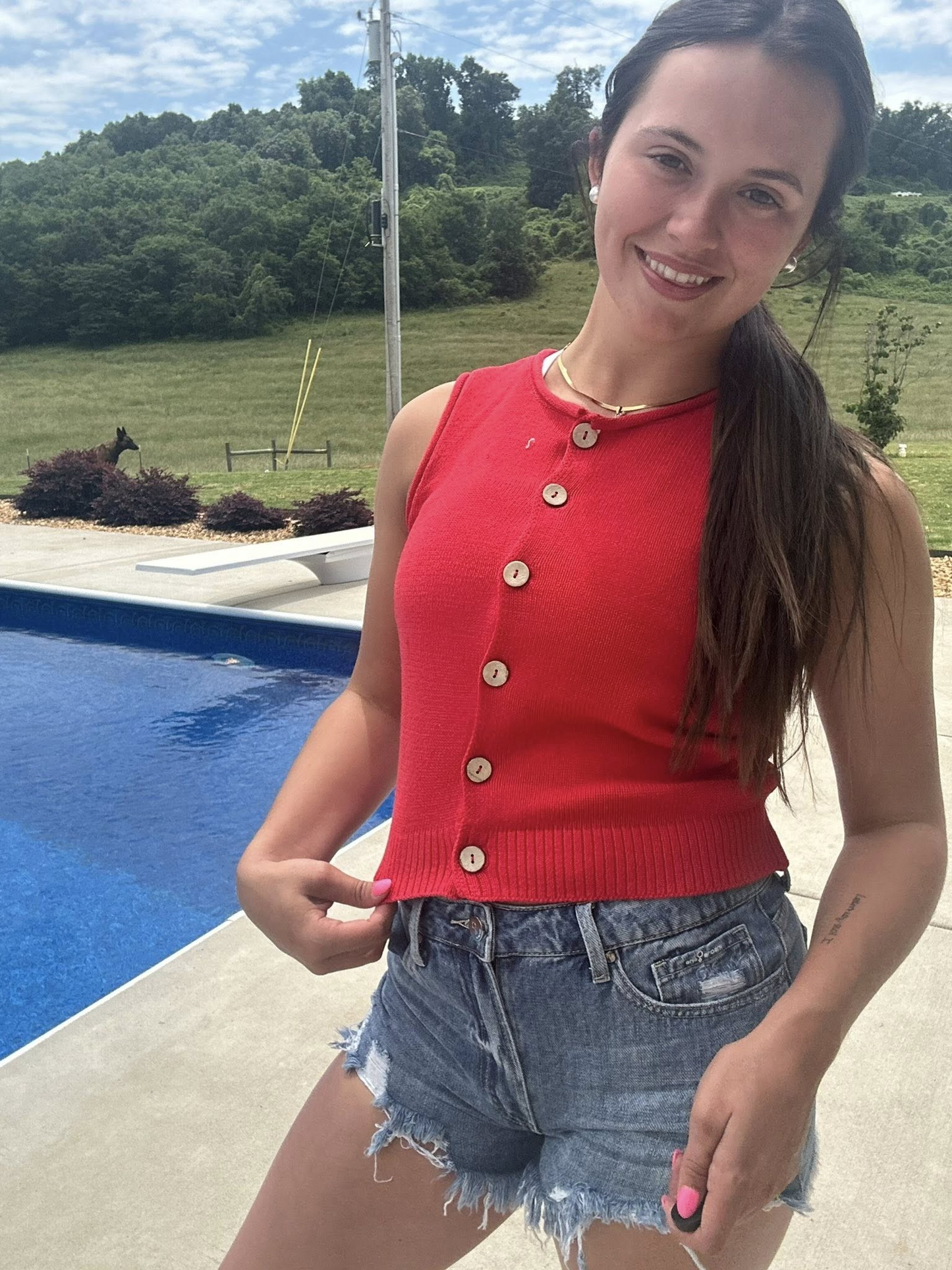 Katie Denim Shorts