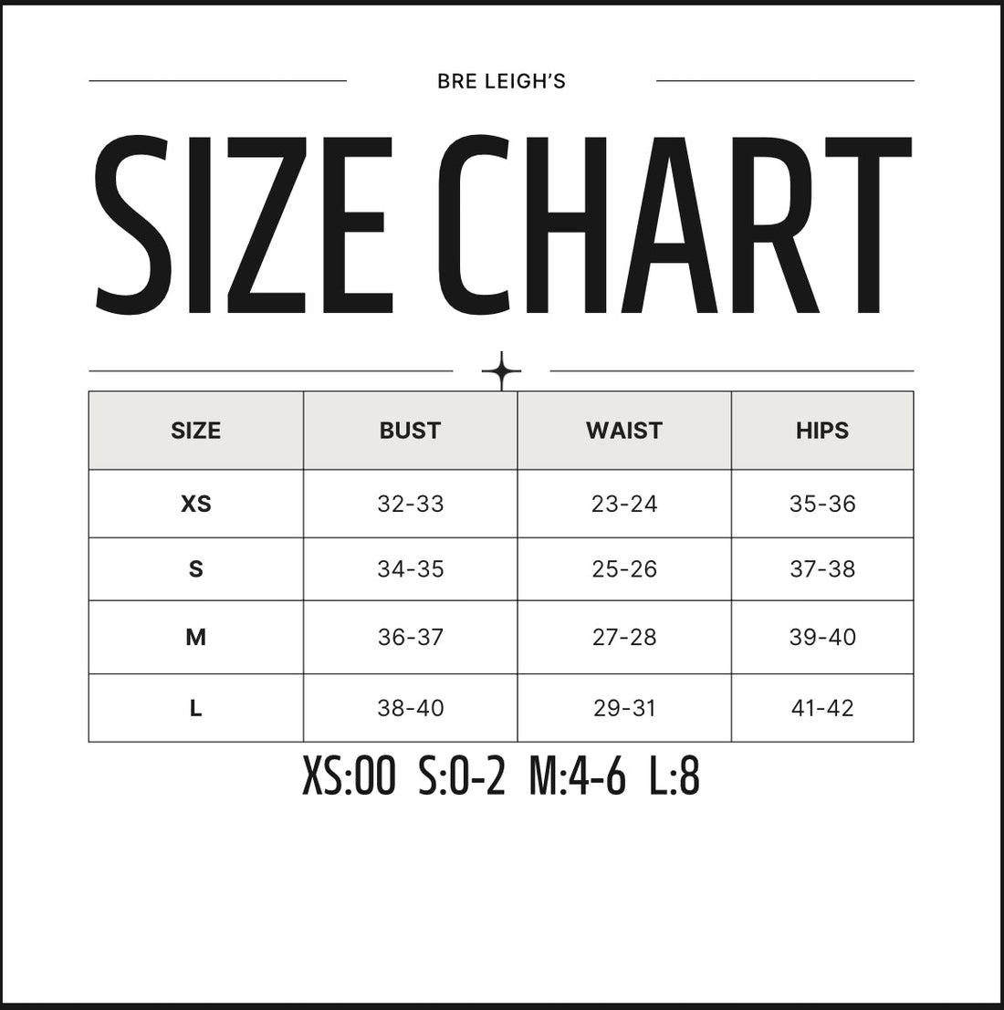 Size Guide
