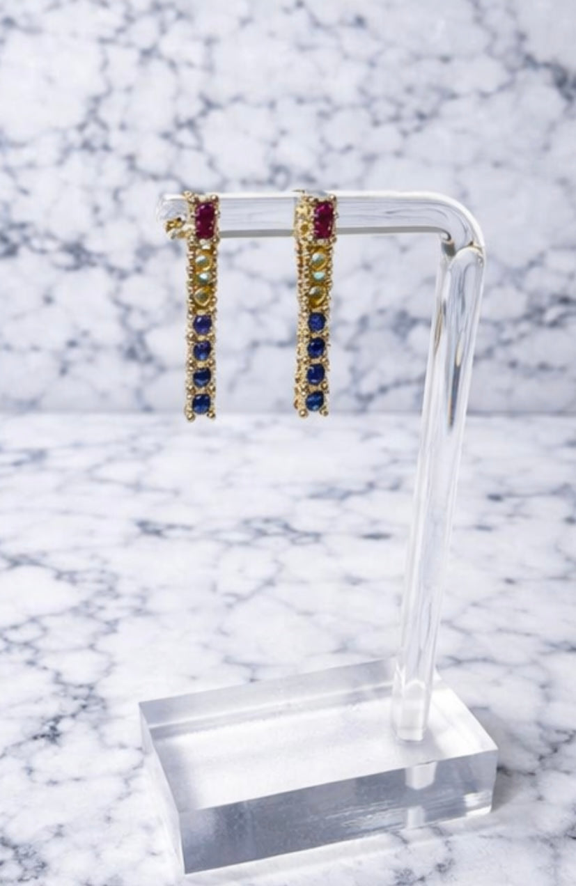 Harper Colorful Dangle Earrings