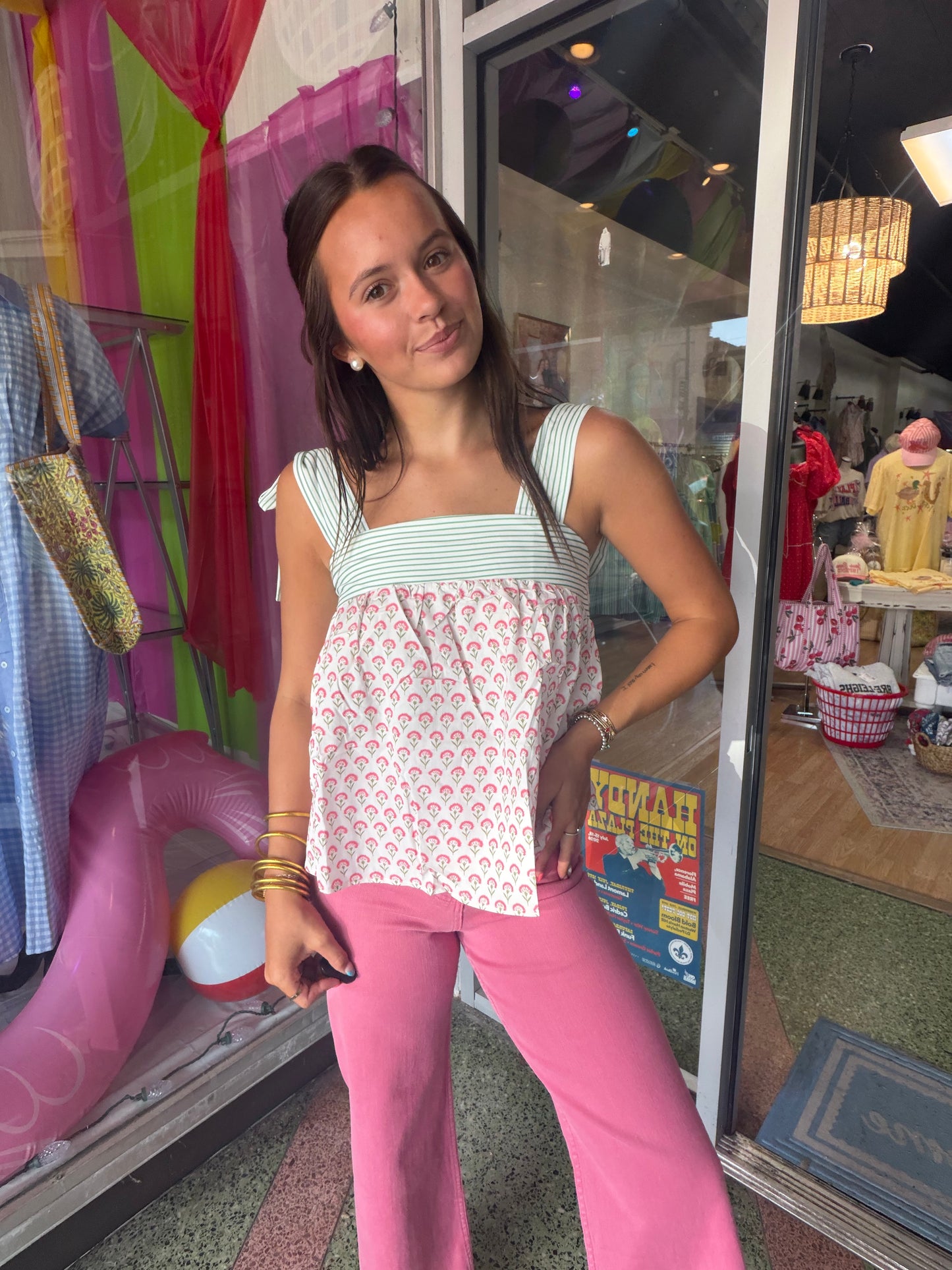 Pam Floral Tank