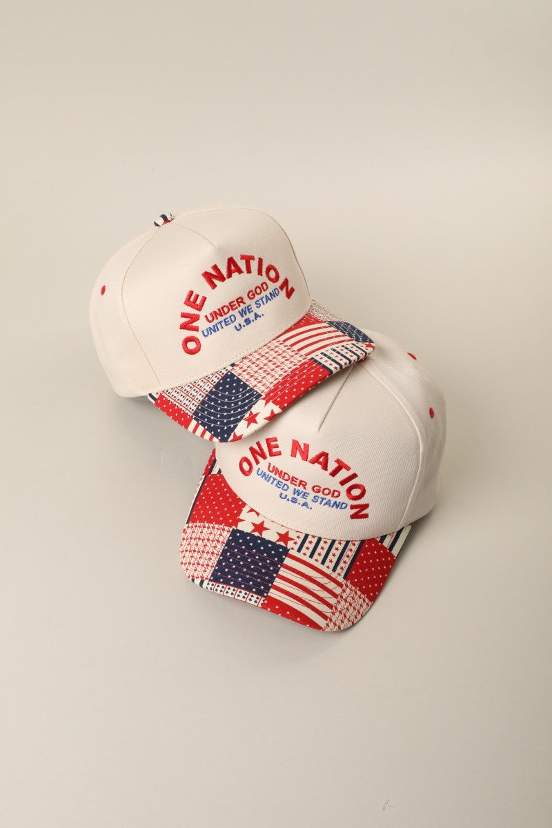 Trucker Hat-One Nation Under God