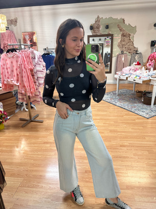 Madi Poka Dot BodySuit