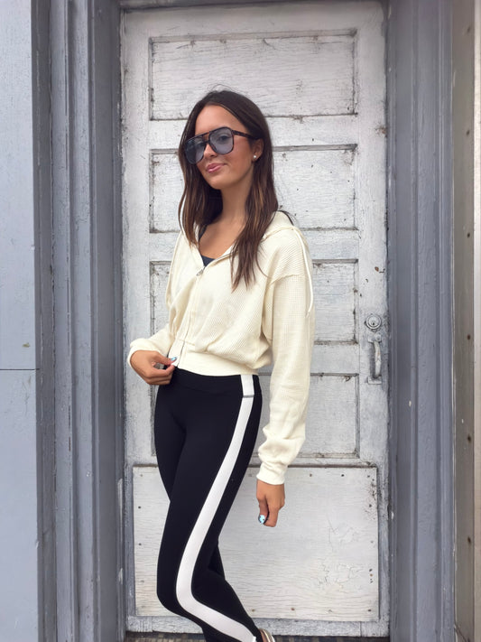 Goldie Waffle Cozy Jacket