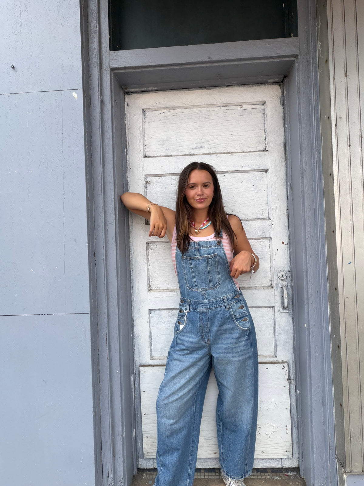 Laura Barrel Overalls