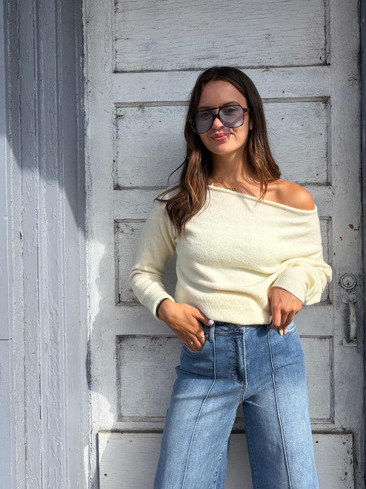 Alix Cream Sweater