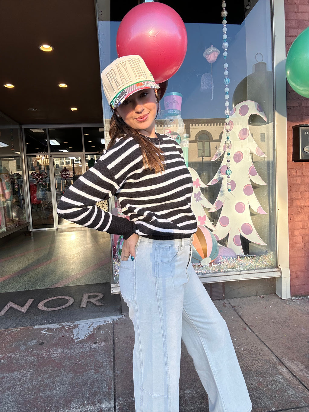 Sadie Black Comfy Sweater