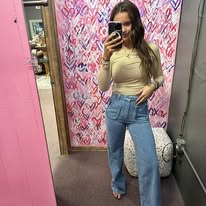 Olivia Tan Basic Top