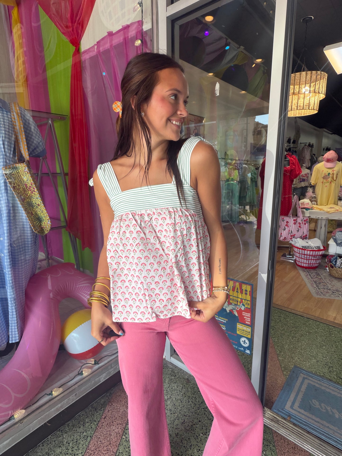 Pam Floral Tank