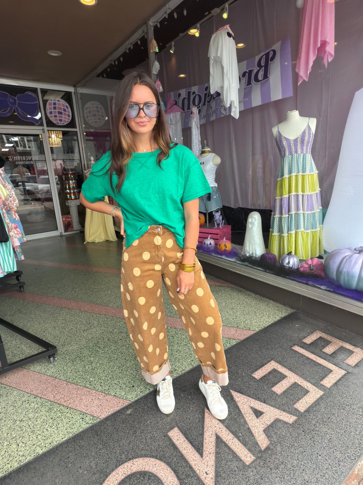 Libby Polka Dot Jeans