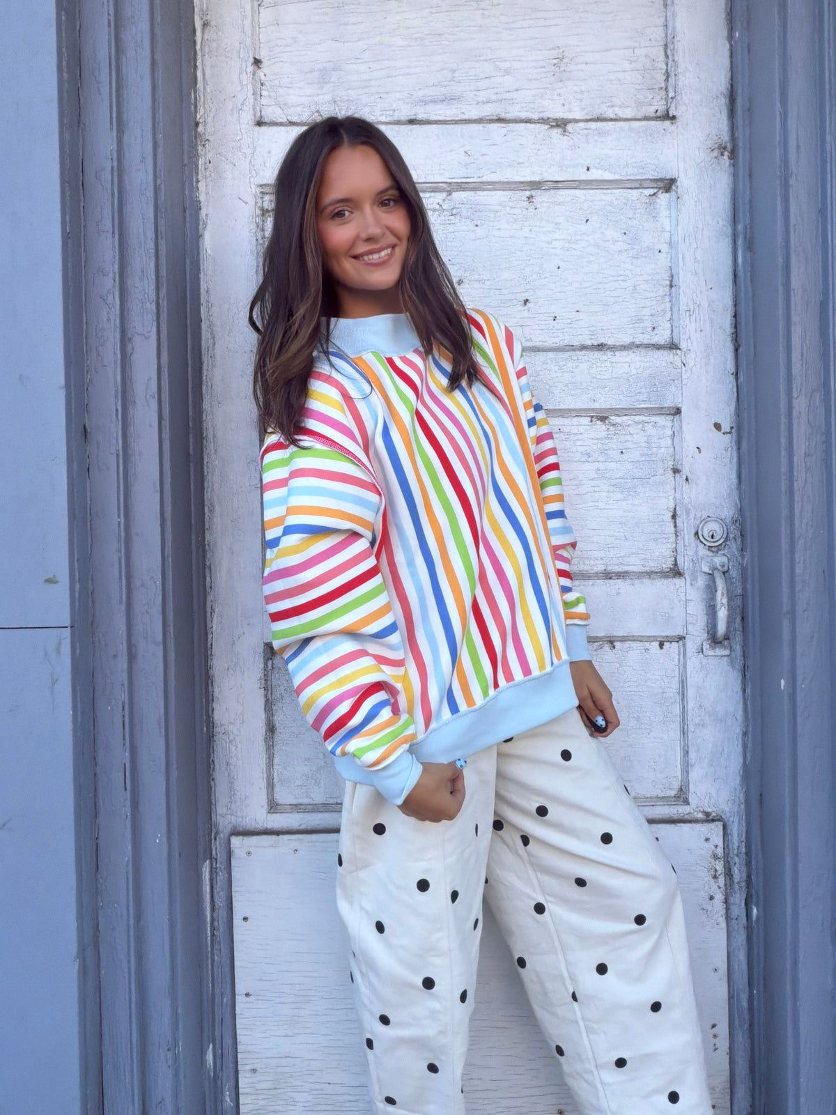 Happiest Reversible Mock neck