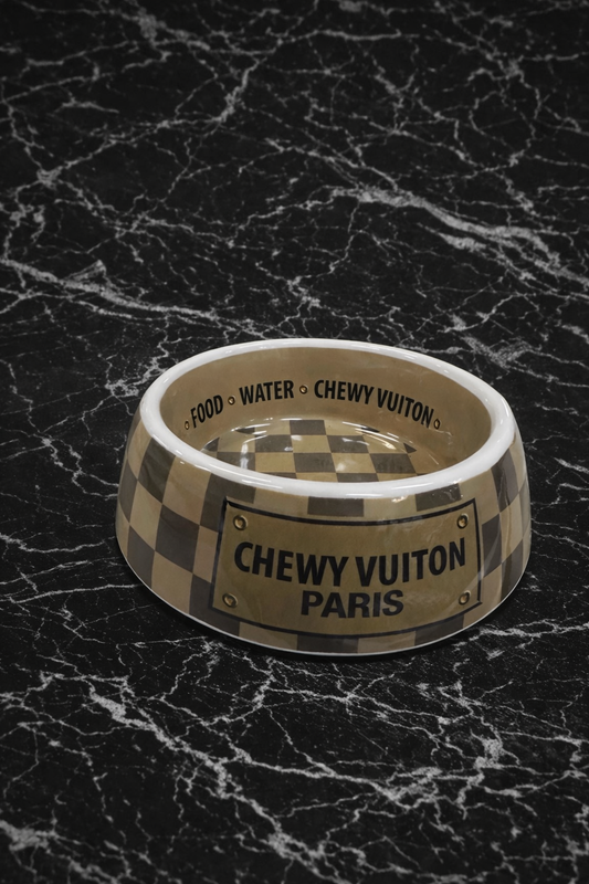 Chewy Vuttion Caaat Bowl