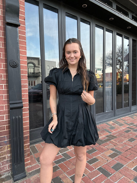 Milly Black Mini Dress