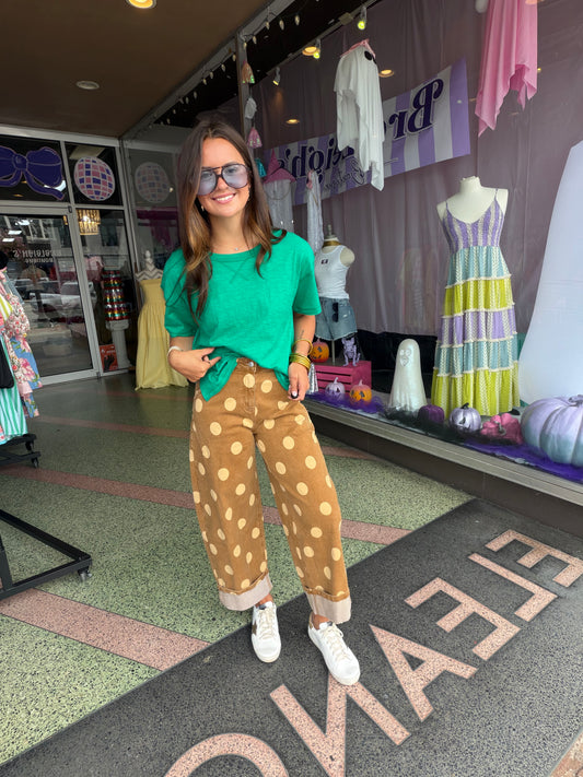 Libby Polka Dot Jeans