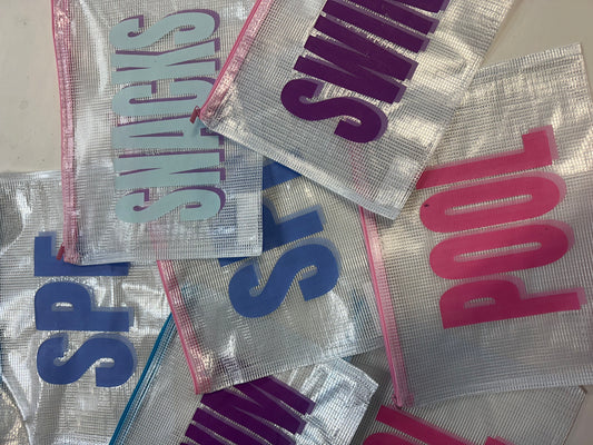 Christi Clear Pool Bags