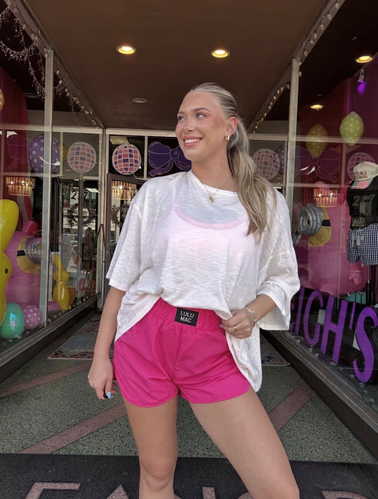 Lulu Mac Pink Shorts
