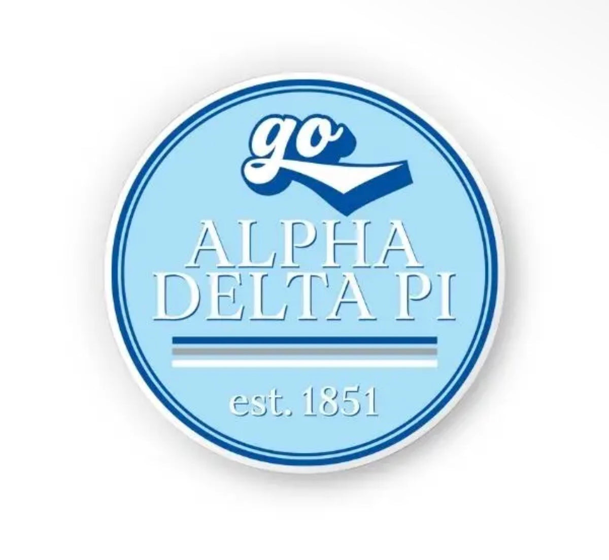 Alpha Delta Pi Sticker