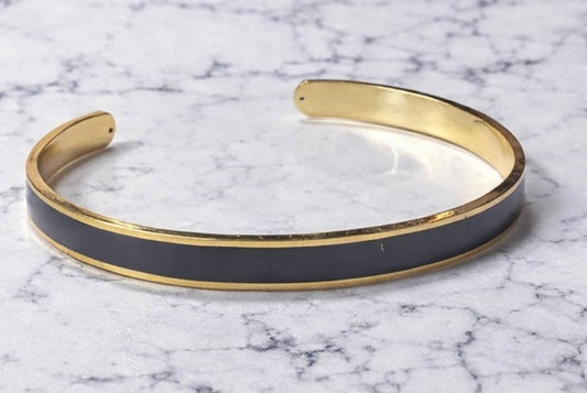 Harper Gray Cuff Bracelet
