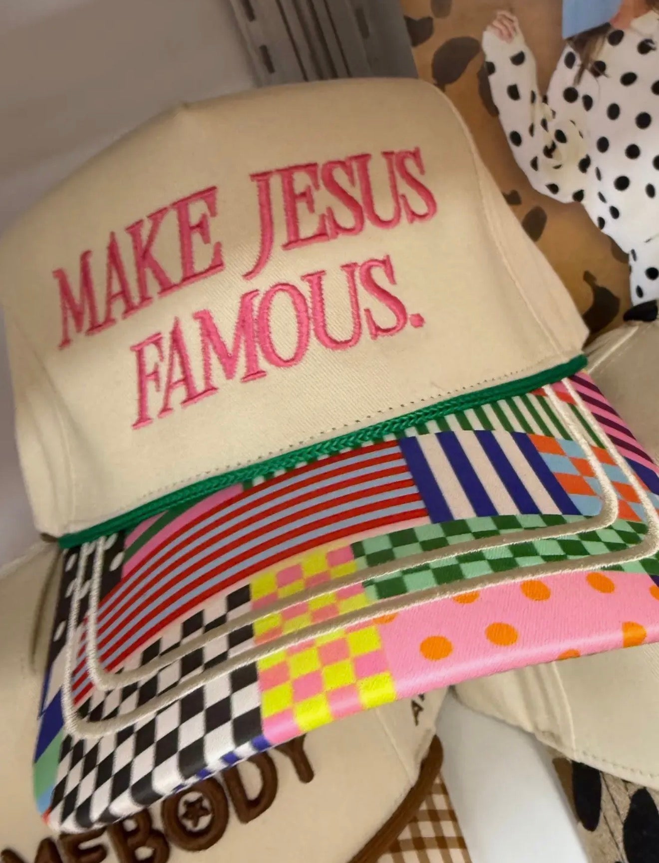 Make Jesus Famous Trucker Hat