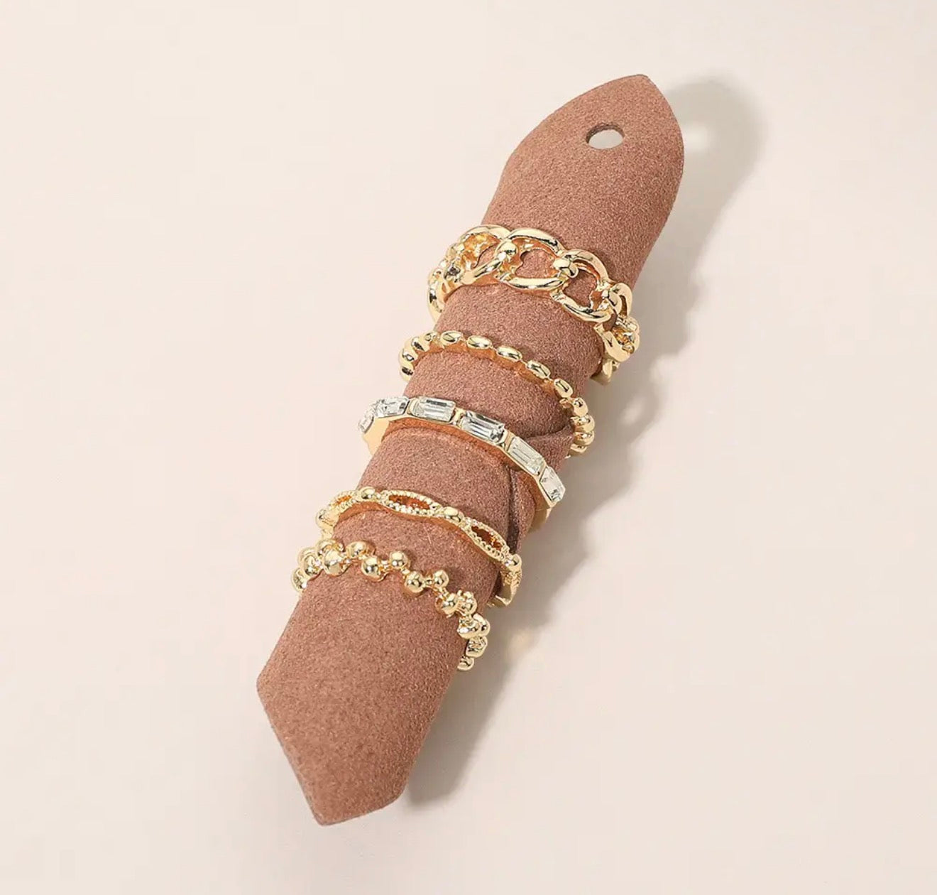 Libby 5pc Stackable Ring Set