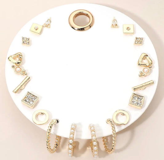 Libby 10pc Earring Set