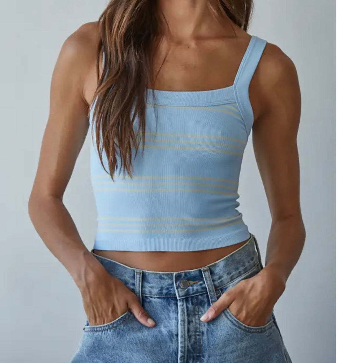 Blair Powder Blue Tank