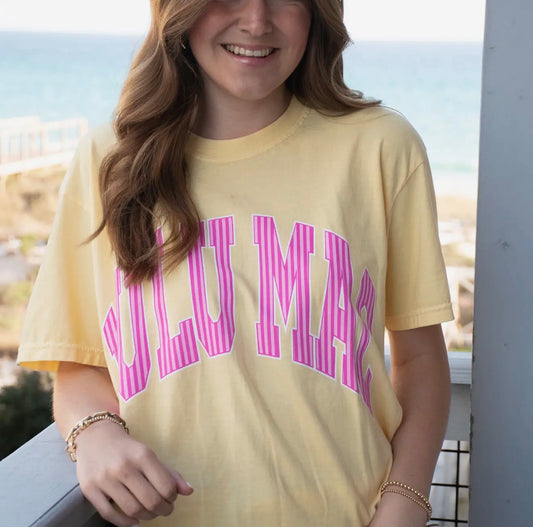 Lulu Mac Yellow Tee