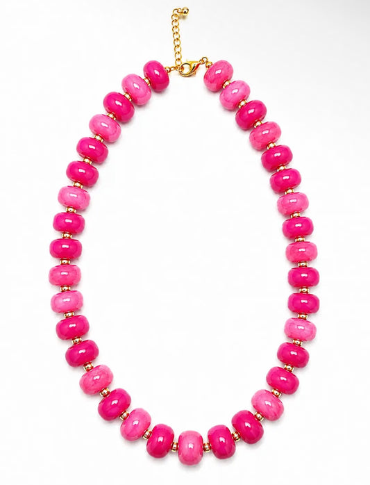 Sailor Hot Pink Candy Necklace