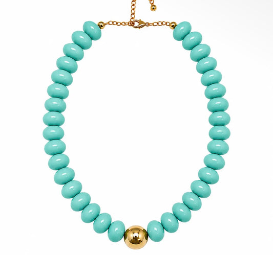 Sailor Teal Necklace