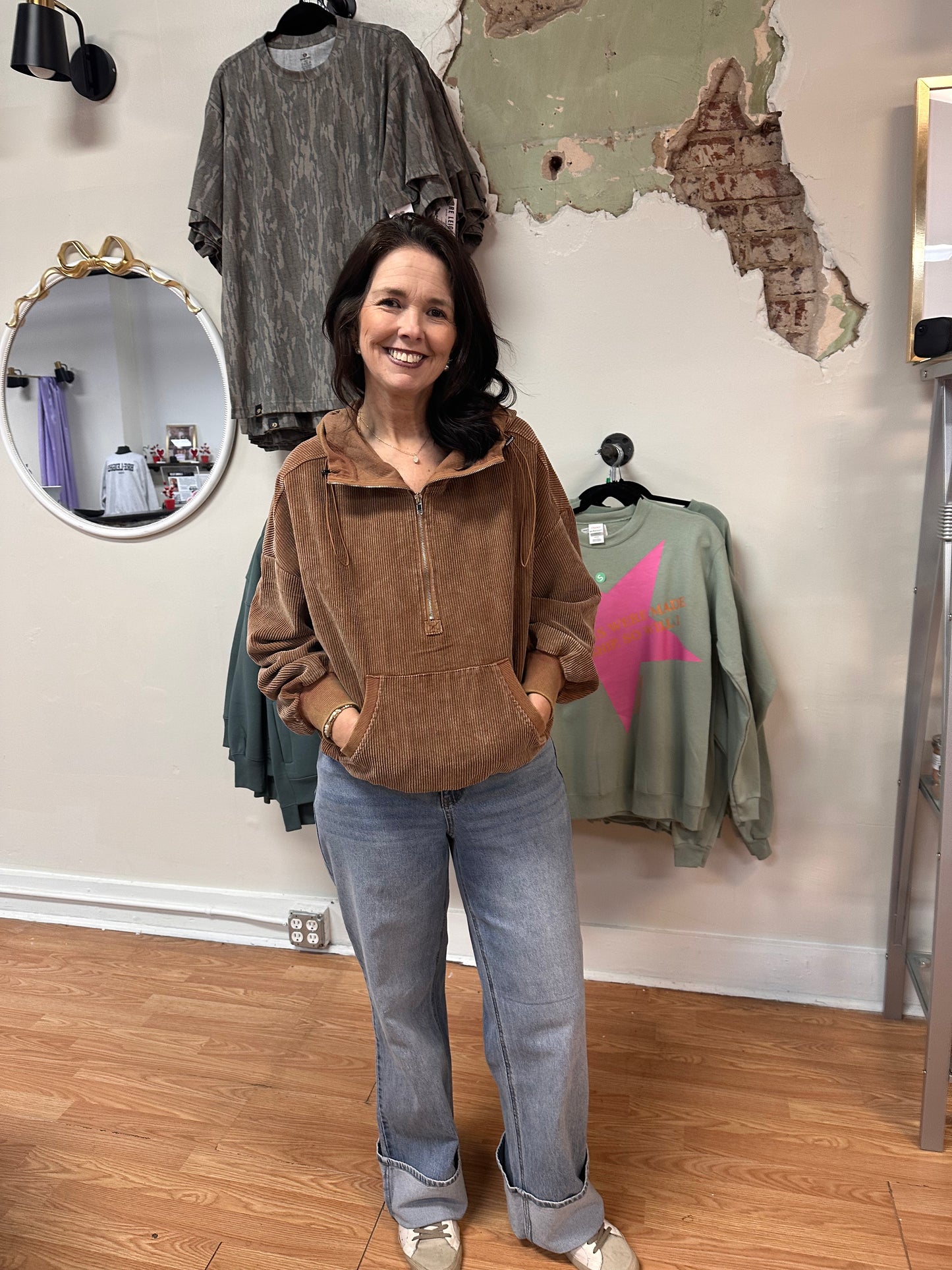 Madi Quarter Zip Top