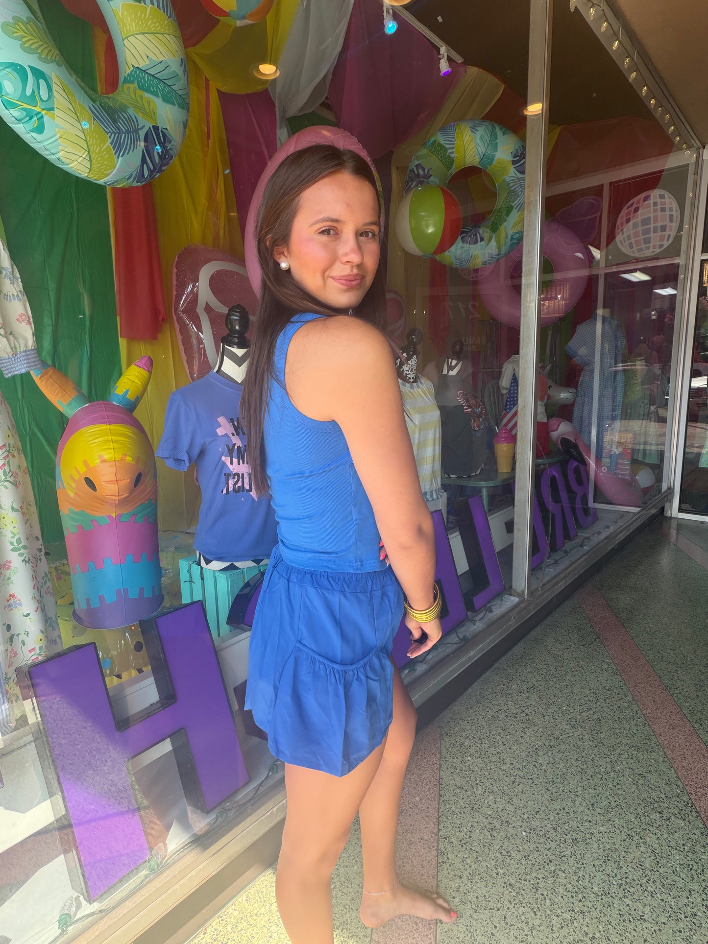 Pam Blue Tank