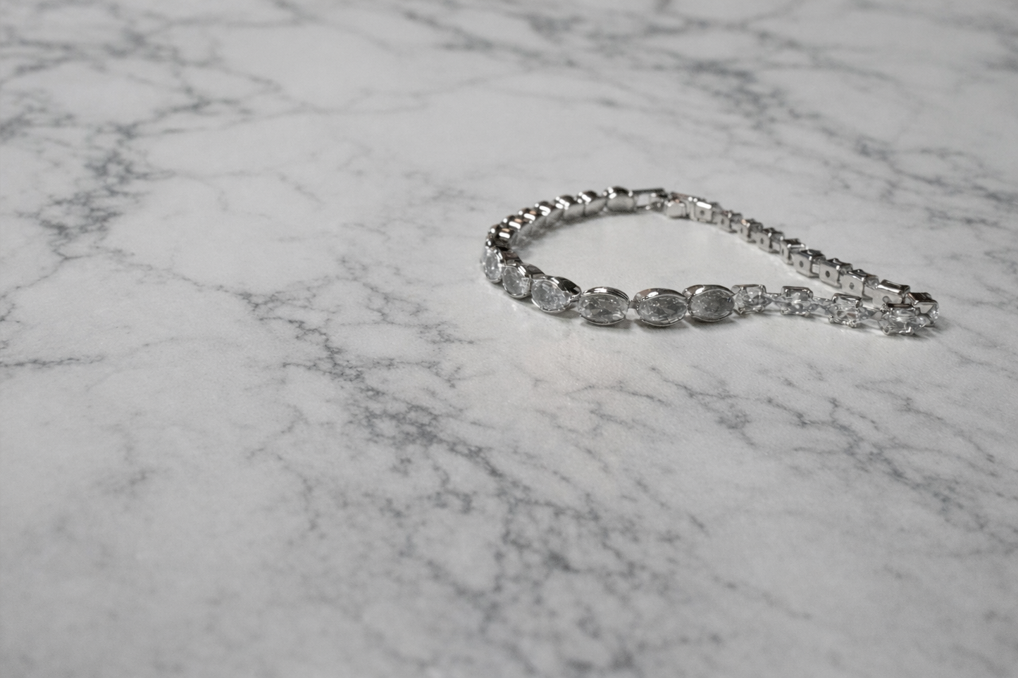 Harper Silver Pendent Bracelet