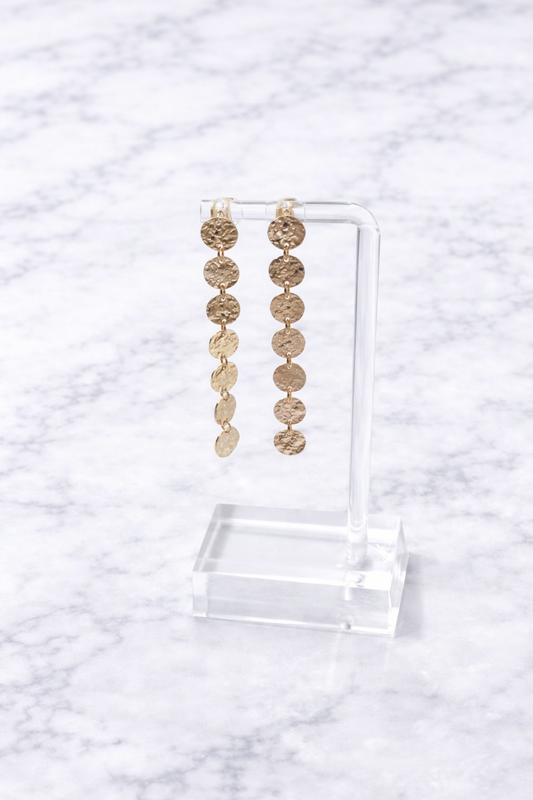 Emma Drop Gold Earrings
