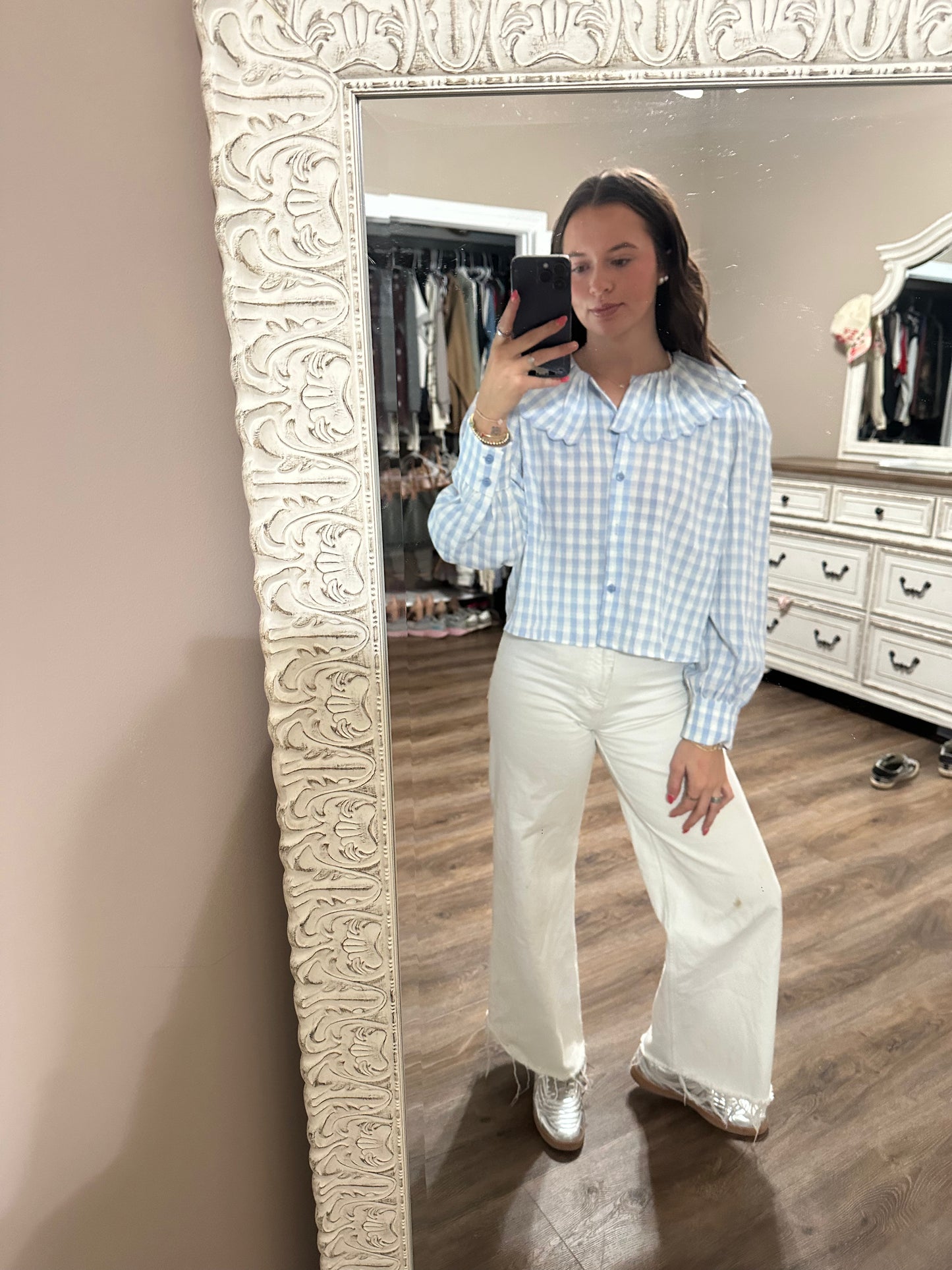 Braylin White Denim