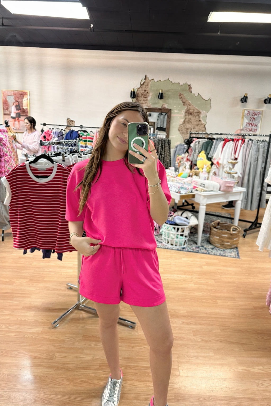 Christi Hot Pink Top