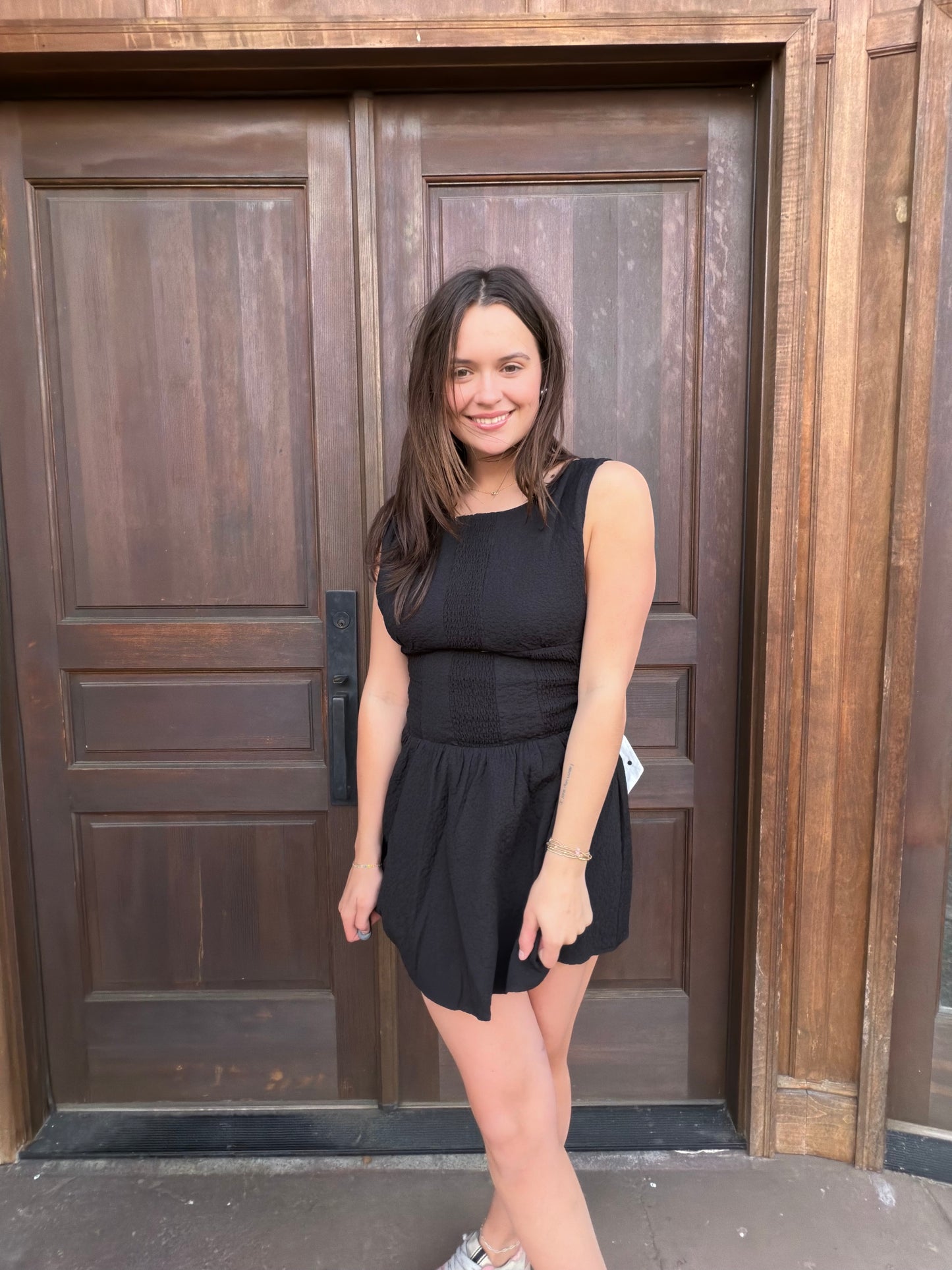 Brenley Black Mini Dress