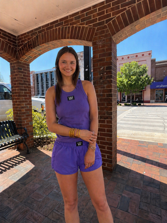 Lulu Mac Purple Shorts
