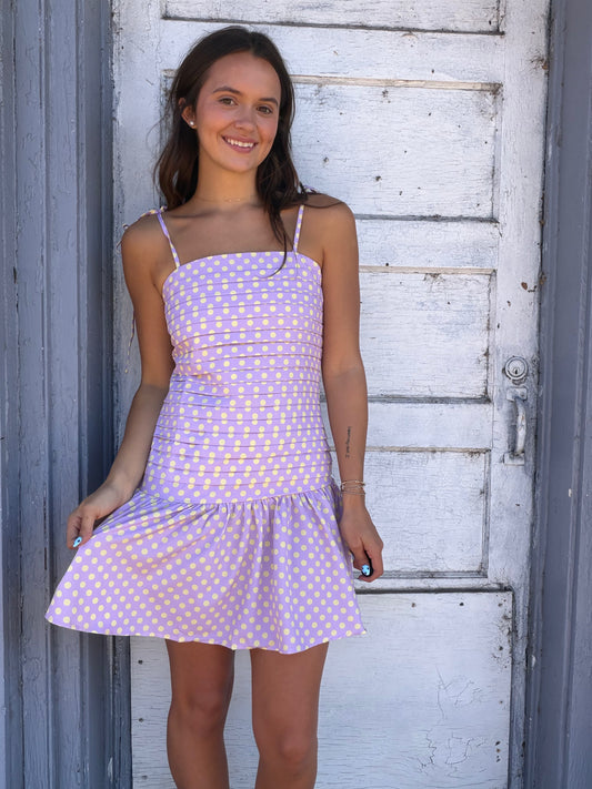 Palmer Mini Pleated Dress